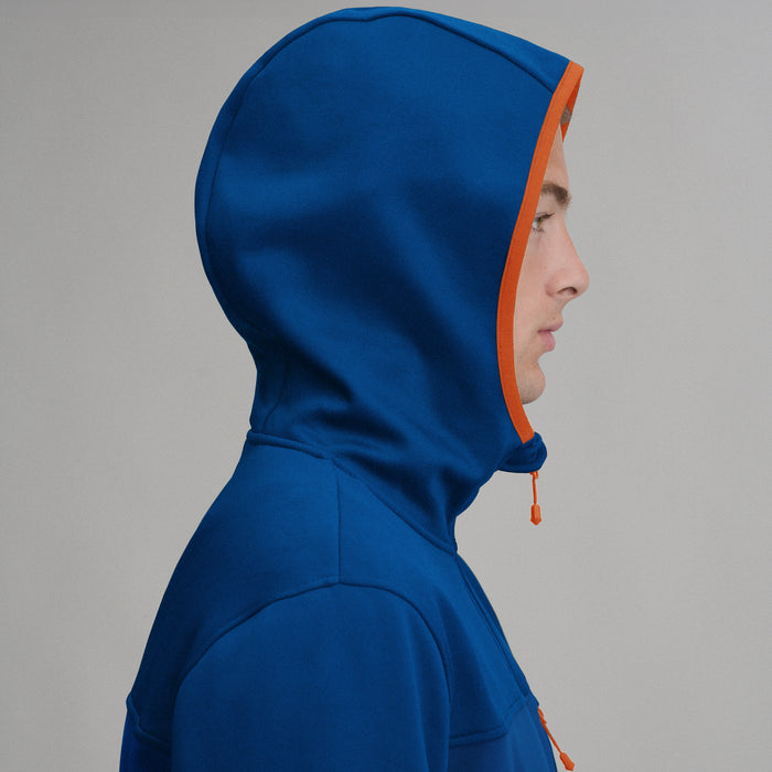 Men's Tech Fleece Full-Zip Pullover-Brilliant Blue-4