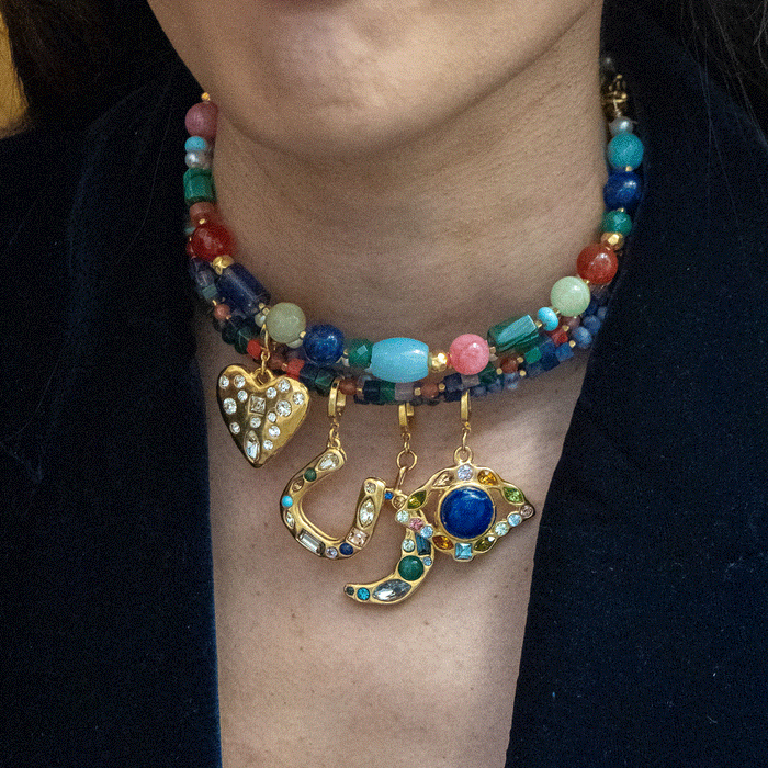 Micaela Evil Eye Clip-On Charm