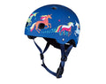 Front and side view of Micro Kickboard Micro Helmet - Unicorn. Available at www.tenlittle.com