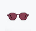Sardine Millie sunglasses with round frames in midnight boogie color, stylish accessories for sun protection and fashion.
