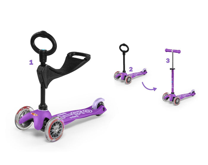 Micro Kickboard Mini 3in1 Deluxe Scooter. Available at www.tenlittle.com
