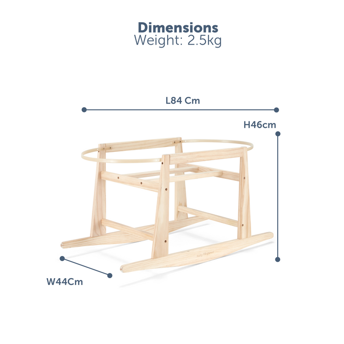 Moses Basket and Stand Set