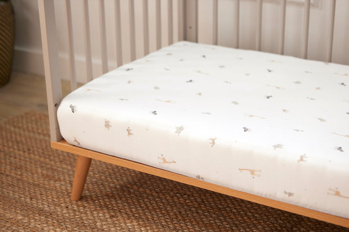 Moses Basket Sheets - 35 x 75cm - 2 Pack