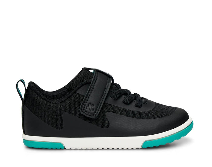 Side view of Ten Little MotionX Sneakers - Space Black. Available at www.tenlittle.com