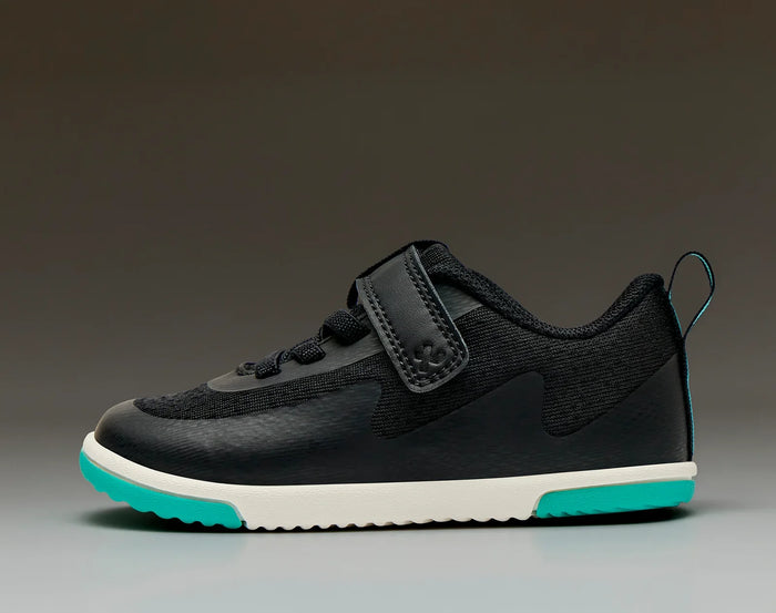 Side view of Ten Little MotionX Sneakers - Space Black. Available at www.tenlittle.com