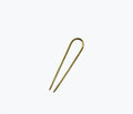 Brass French pin accessory by Natalie Borton Designs featuring intricate detailing and a polished finish.
