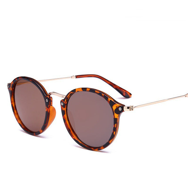 New Arrival Round Sunglasses coating 2019