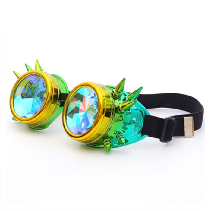 NEW TREND 2019 Gothic Holographic Rave Festival Kaleidoscope Glasses