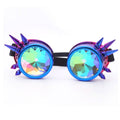 NEW TREND 2019 Gothic Holographic Rave Festival Kaleidoscope Glasses