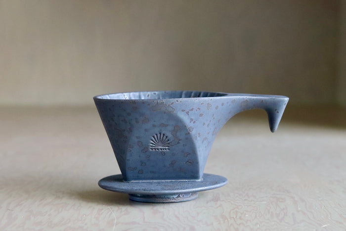 One Kiln Ceramic Coffee Dripper trapezoid.