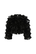 Onyx Petit Chou Boa Jacket