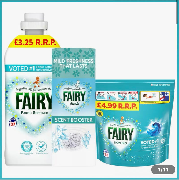 Pack of 3 - Fairy Laundry Bundle Gift Set