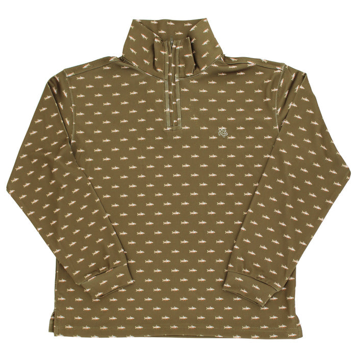 Performance Half Zip - Fish