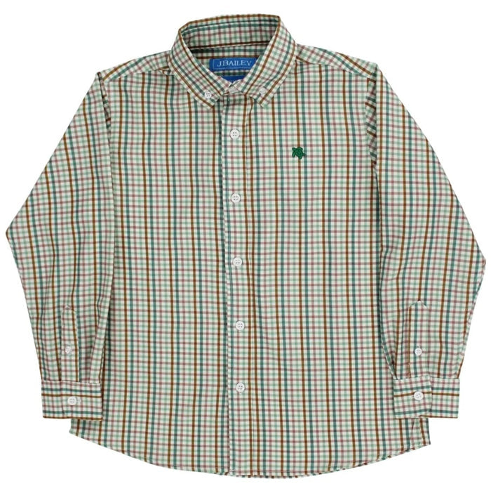 Performance Roscoe Button Down Shirt - Acorn Plaid