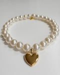 Polished Pup Pearl Dog Necklace for Small and Medium Dogs like Shih Tzus, Pugs, and Cocker Spaniels