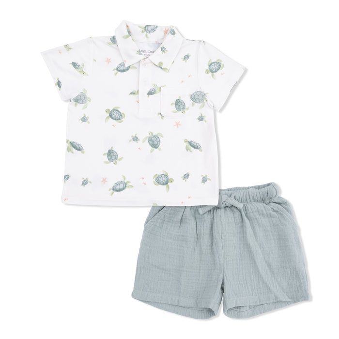Polo W/ Short Set