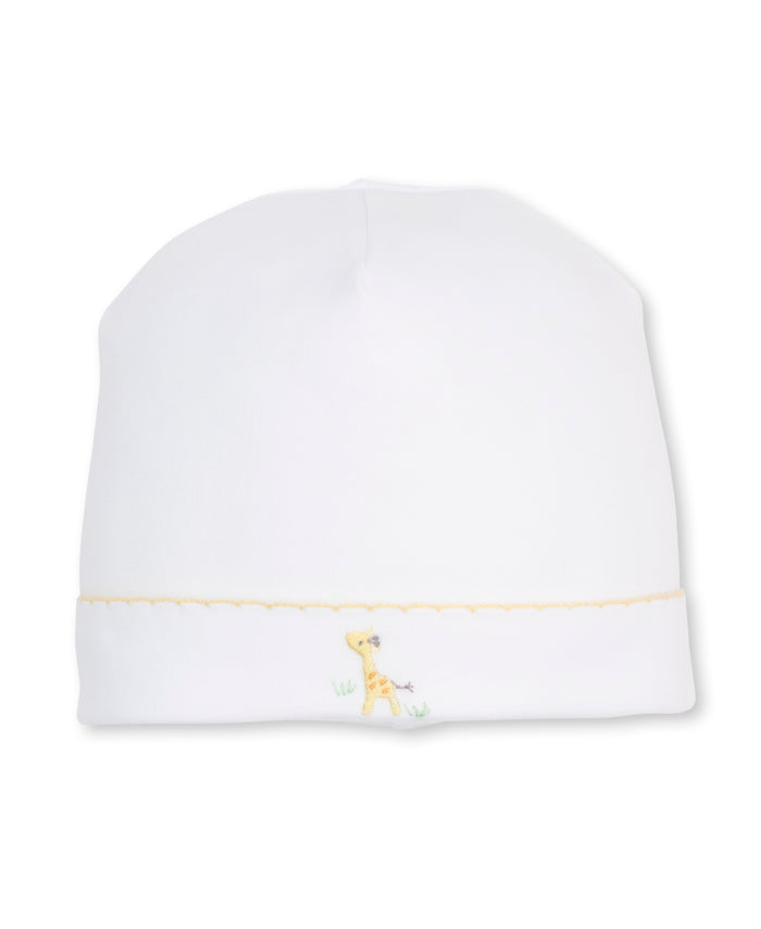 Premier Giraffe Love White/Yellow Hand Emb. Hat