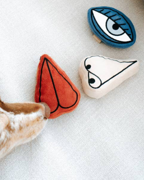 Playful snuffle dog toys offering sensory enrichment and entertainment, great for poodles and companion dogs