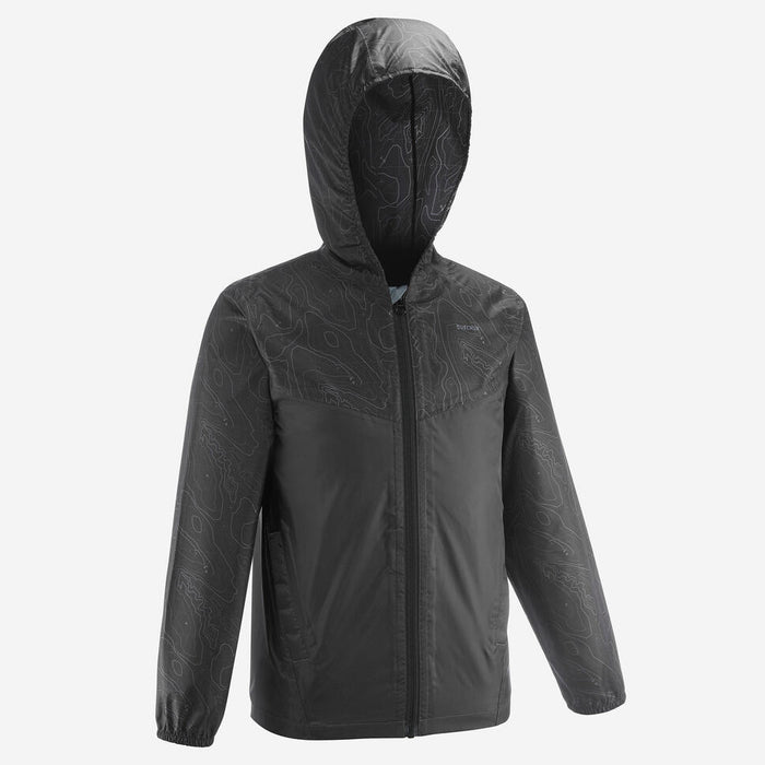 Quechua Kids’ MH150 Waterproof Hiking Jacket – Ages 7–15