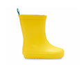 Side view of Ten Little Rain Boots - Yellow. Available at www.tenlittle.com