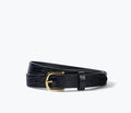 FREDA SALVADOR Rebecca Belt featuring a sleek design with a buckle and adjustable strap for stylish waist accessorizing.