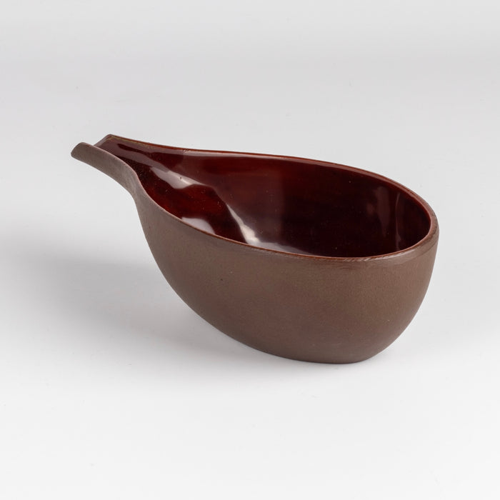 Back of Red Lacquer Pourer Katakuchi "Tame".