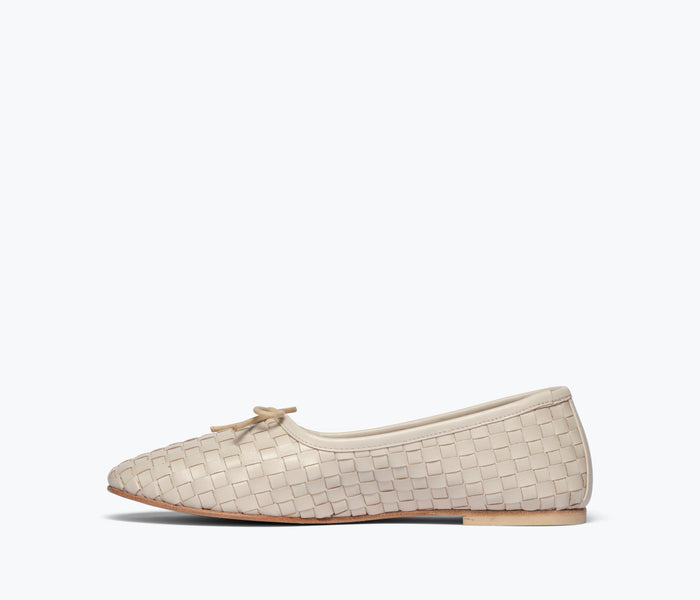 Freda Salvador Roma round toe ballet flat with crystal embellishments, featuring a sleek, elegant design and comfortable flat sole.