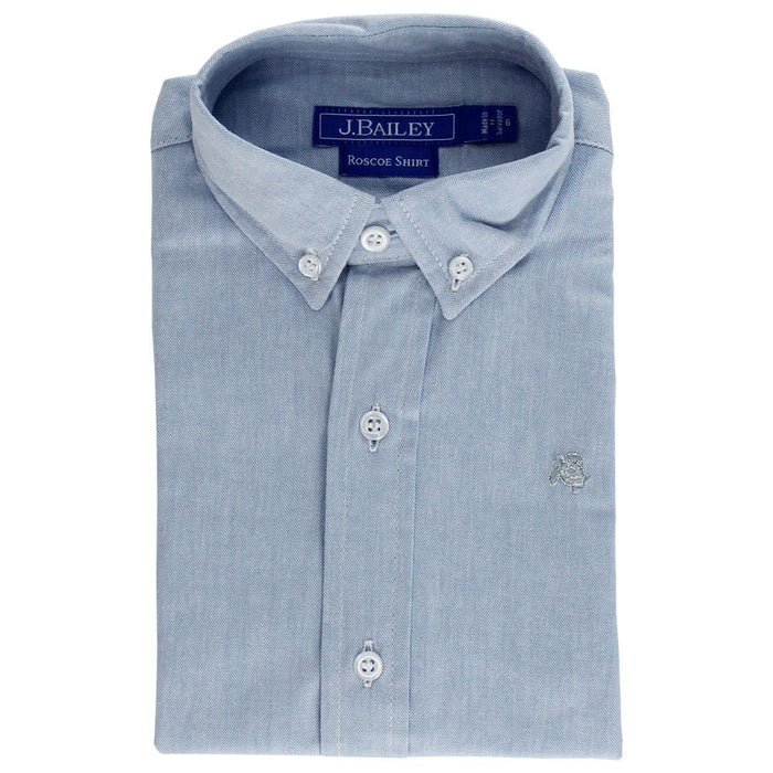 Roscoe Button Down - Blue Oxford
