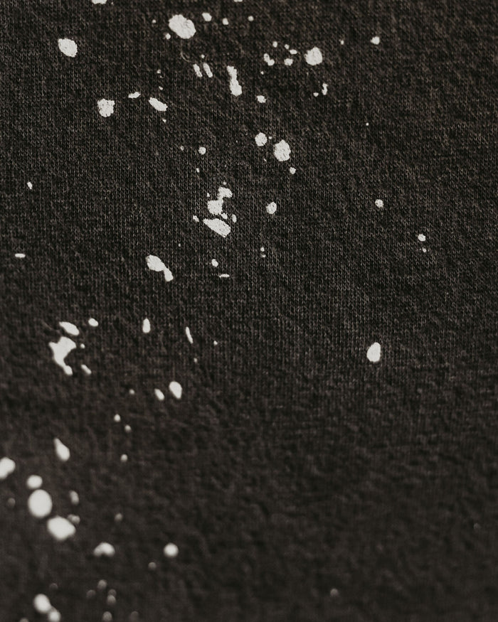 Roscoe Charcoal Splatter Sweatshirt Bed Product Image Detail