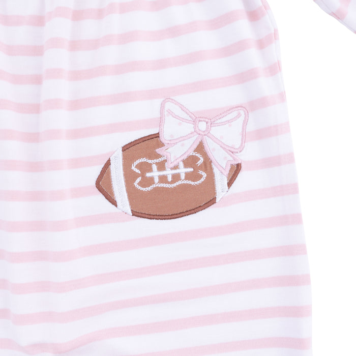 Ruffle Sleeve Snap Romper