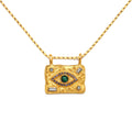 See No Evil Talisman Necklace
