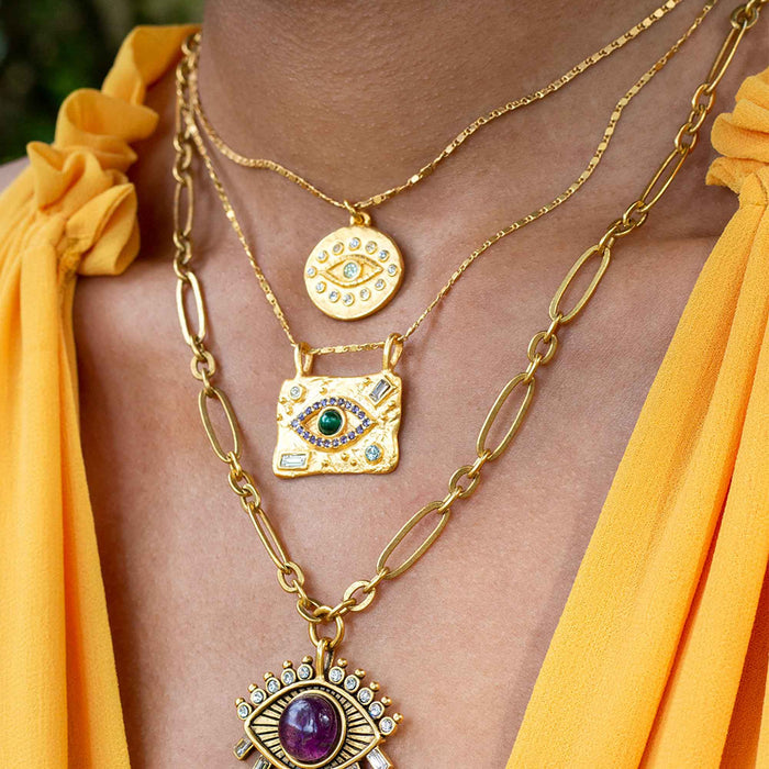 See No Evil Talisman Necklace