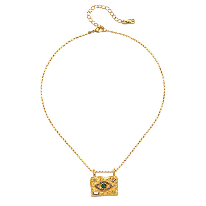 See No Evil Talisman Necklace