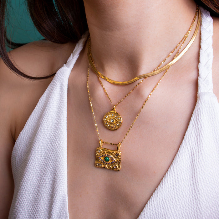 See No Evil Talisman Necklace
