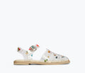 Freda Salvador SERA fisherman sandal featuring floral PVC straps and open toe design, stylish and comfortable footwear.