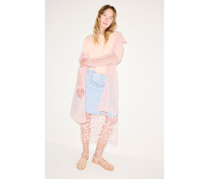 Freda Salvador SERA fisherman sandal in blush suede featuring a classic slip-on design and open toe for casual wear.