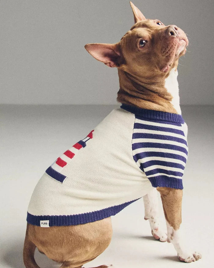 Shore Thing Lighthouse Sweater