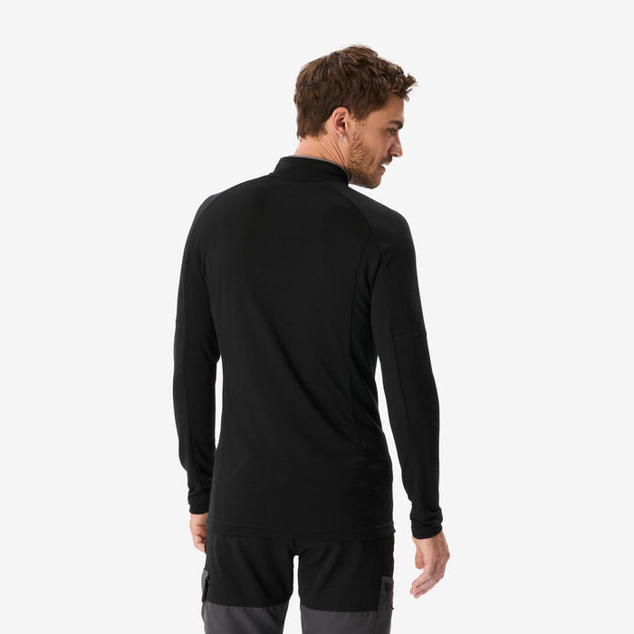 Simond Men’s 1/2 Zip  Long-Sleeved Merino Wool Shirt