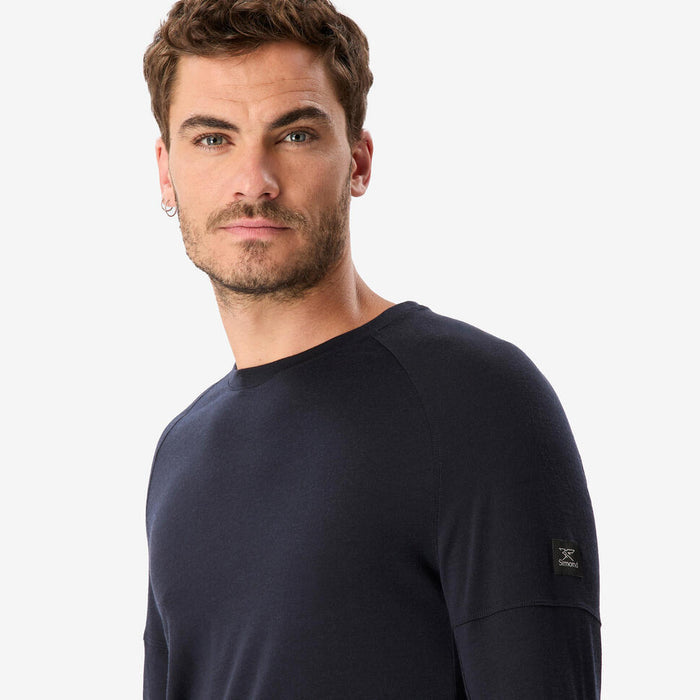 Simond Men's Long-Sleeved Merino Wool Shirt