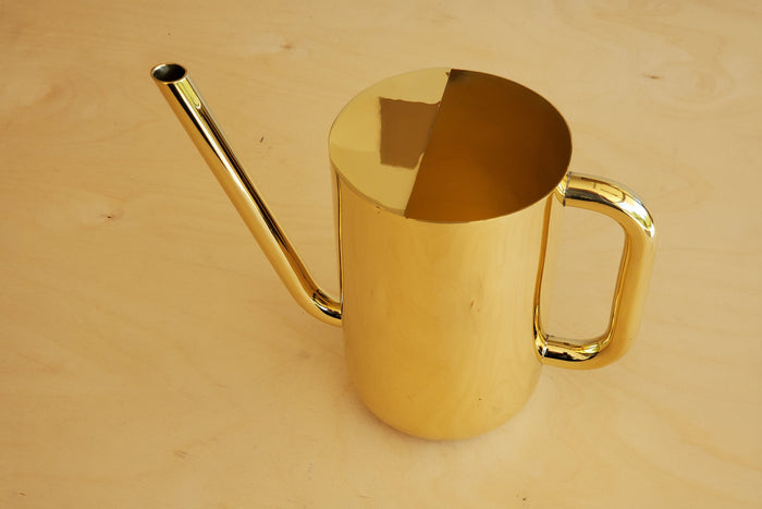 Skultuna "Nurture" Watering Can in brass.