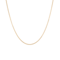 Small Cuban Chain Necklace Vermeil Yellow Gold 16in 18in 20in 22in First