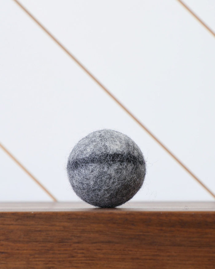 So Fetch Wool Rattle Dog Ball Close Up