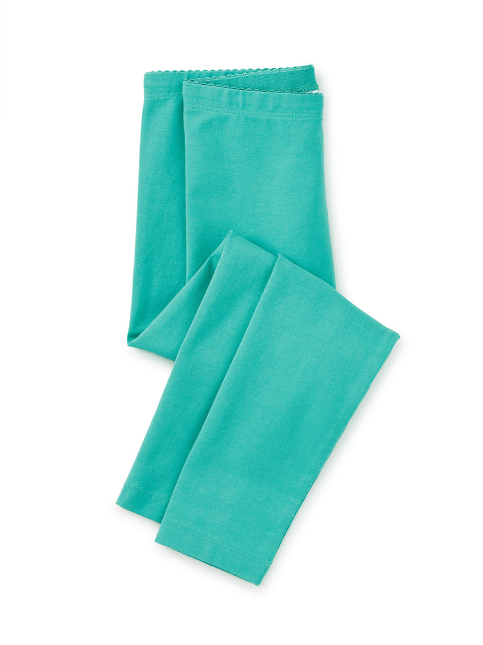 Solid Leggings- Glaze Blue