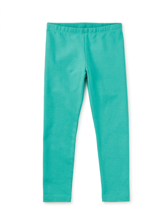 Solid Leggings- Glaze Blue
