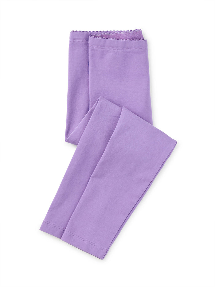 Solid Leggings- Paisley Purple