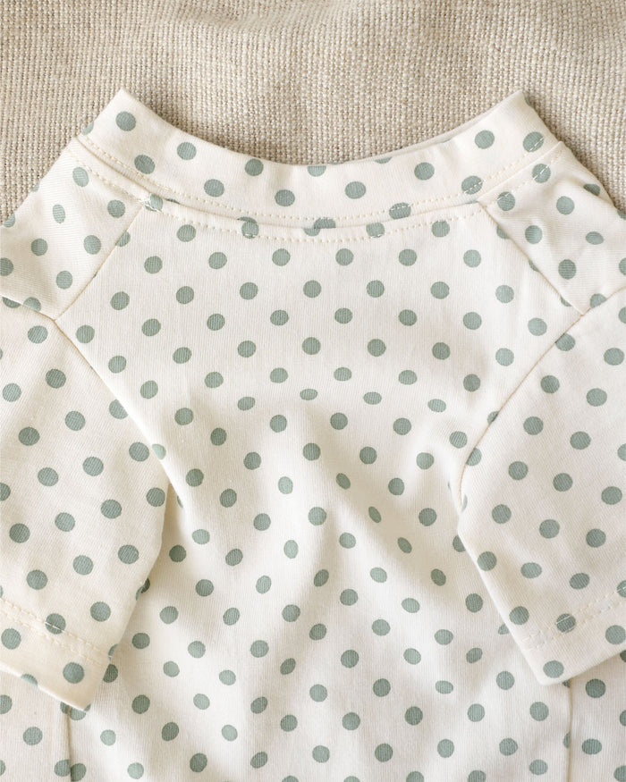 Green polka dot dog t shirt with playful speckled print and comfy fit. Updated May 2026.
