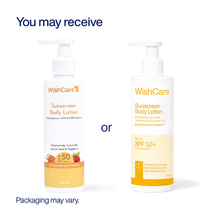SPF 50 Sunscreen Body Lotion PA+++