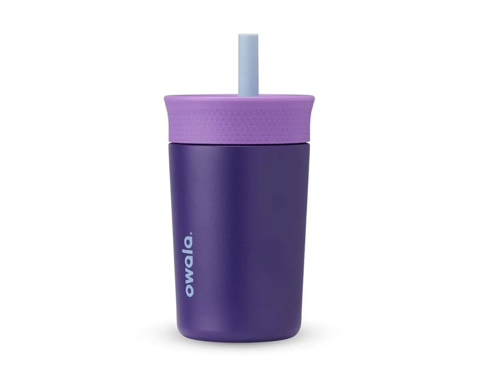 Owala Stainless Steel Tumbler - 12oz - Purple. Available at www.tenlittle.com