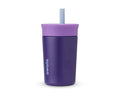 Owala Stainless Steel Tumbler - 12oz - Purple. Available at www.tenlittle.com