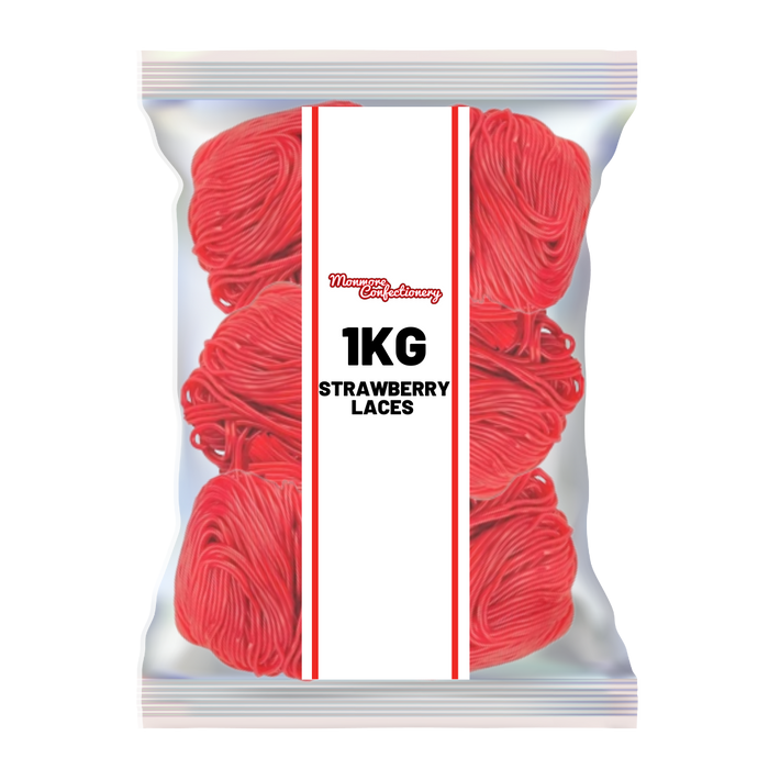 Strawberry Laces 1kg